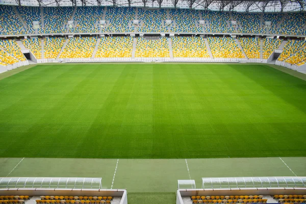 Prázdný fotbalový stadion — Stock fotografie