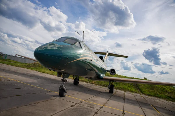 Passagierflugzeug — Stockfoto