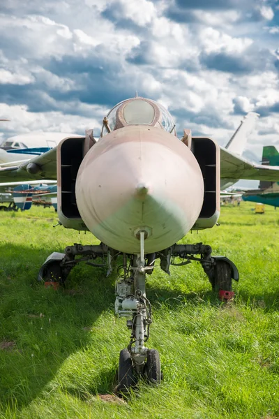 Avión de combate militar — Foto de Stock
