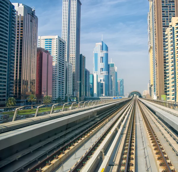 Dubai Metro — стокове фото