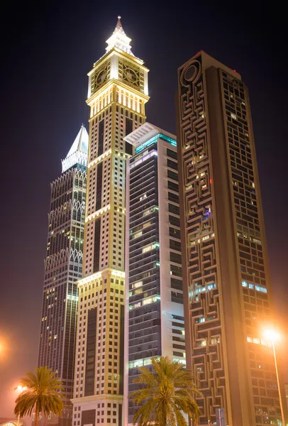 Modern skyscrapers in Dubai — Stock Photo, Image