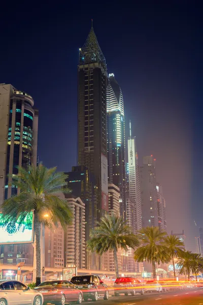 Modern skyscrapers in Dubai — Stock Photo, Image