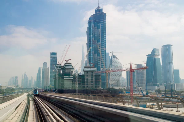 Metropolitana di Dubai — Foto Stock