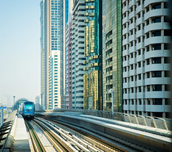 Metro van Dubai — Stockfoto