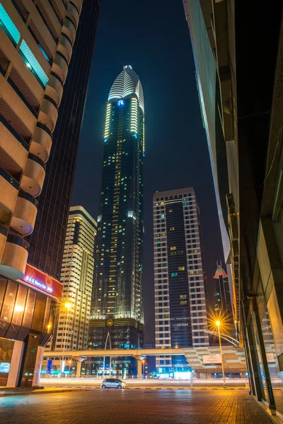 Moderne skyskrabere i Dubai - Stock-foto