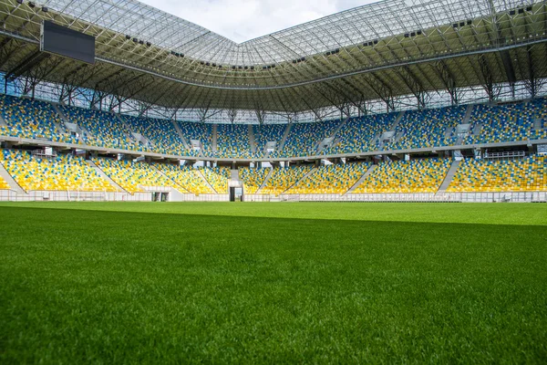 Empty football stadium — Stock Photo, Image