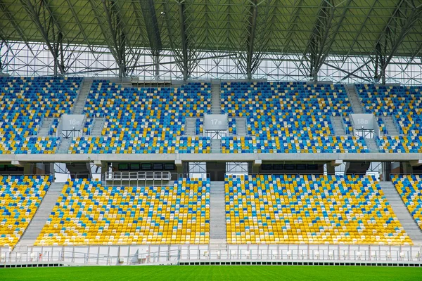 Empty football stadium — Stock Photo, Image