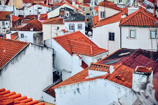 Lissabon Portugal Alte Wohnarchitektur Der Altstadt — Stockfoto