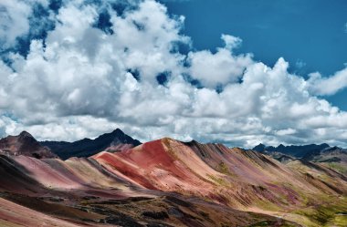 Beautiful mountain landscape in the Andes, Peru.