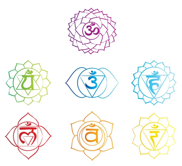 Symbole de chakra — Image vectorielle