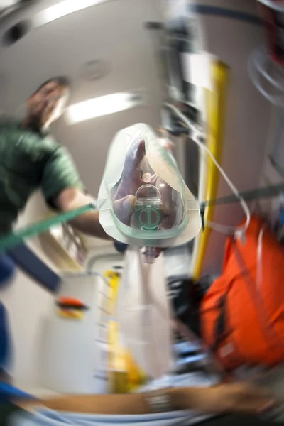 Looking Through the Eyes of the Patient — Stock Photo, Image