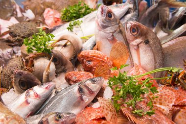 Fish Market Spain clipart