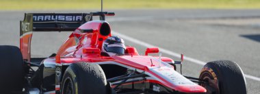 Marussia F1 clipart