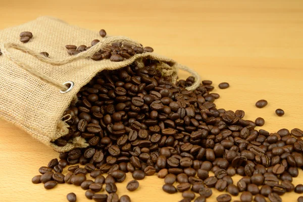 Bag of coffee Royalty Free Stock Images