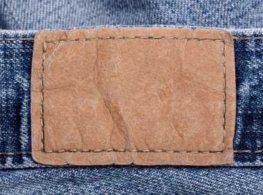 Jeans etiket apperel giyim pantolon