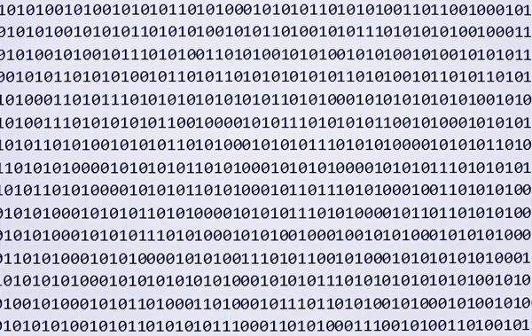 Bináris számok modern számítógépes kommunikáció — Stock Fotó
