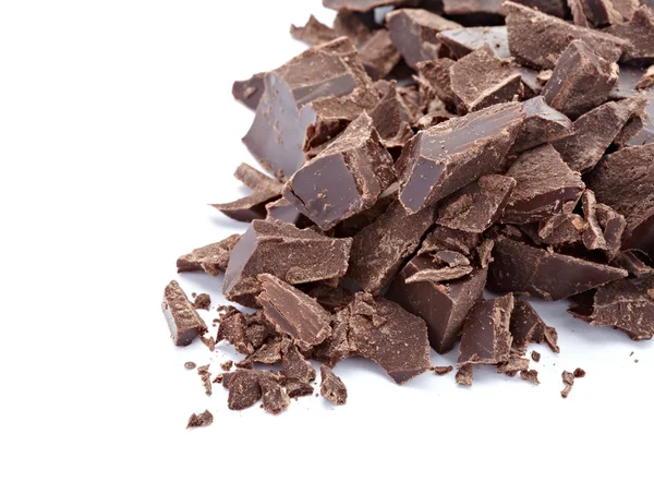 Chocoladedessert stukken zoete voedsel — Stockfoto