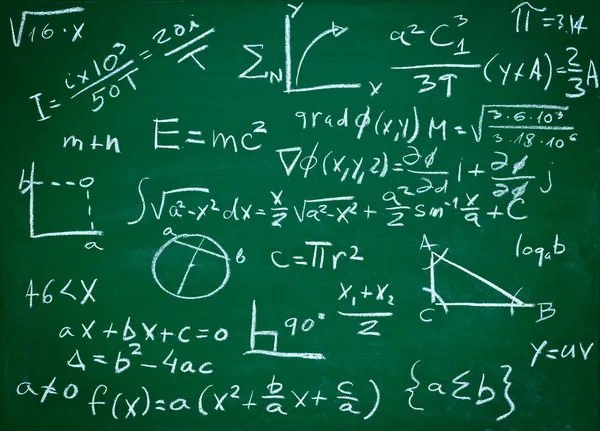 okul blackboard eğitim matematik formülleri