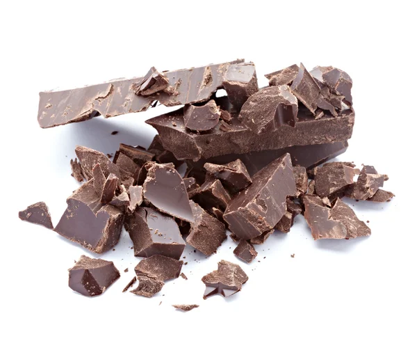 Piezas de postre de chocolate Alimentos dulces —  Fotos de Stock
