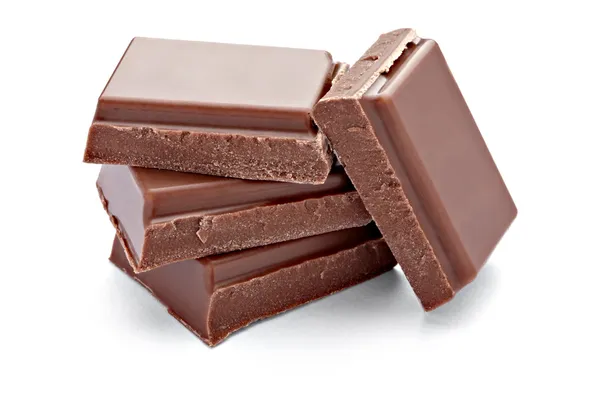 Schokolade Dessert Stücke süßes Essen — Stockfoto