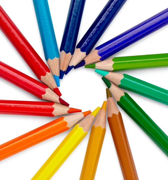 Matita di colore disegnare educazione scuola d'arte — Foto Stock