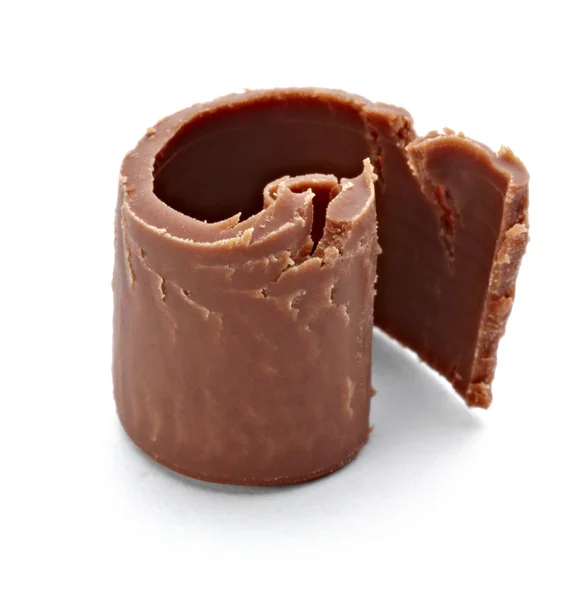 Csokoládé desszert darab édes étel — Stock Fotó