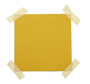 Beyaz not kağıdı ileti etiketi iş