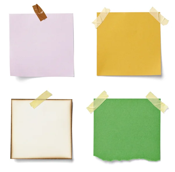 Note paper message label business — Stock Photo, Image