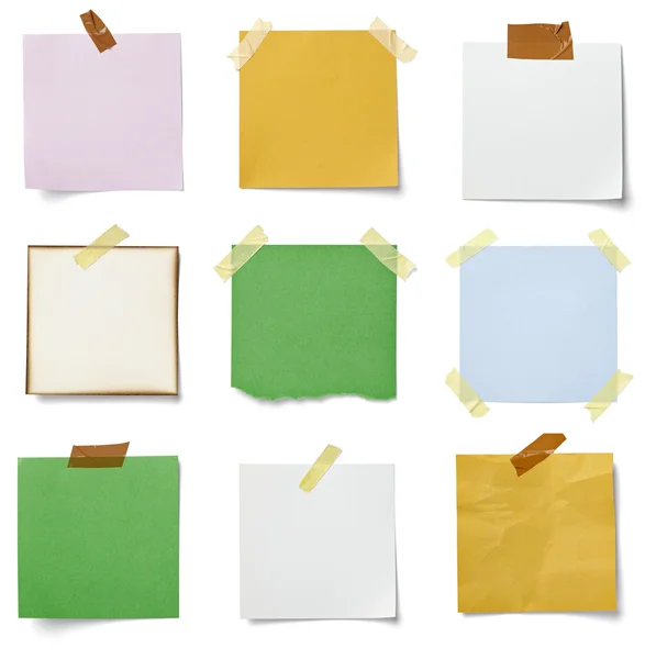 Note paper message label business — Stock Photo, Image