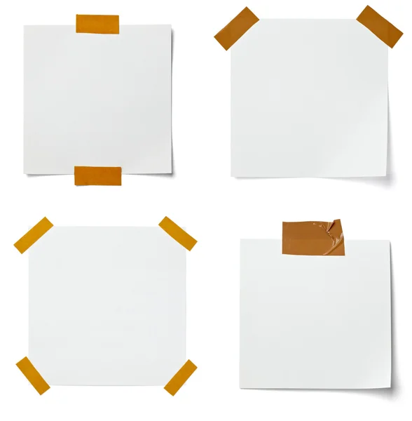 Note paper message label business — Stock Photo, Image