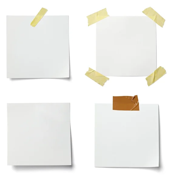 Note paper message label business — Stock Photo, Image