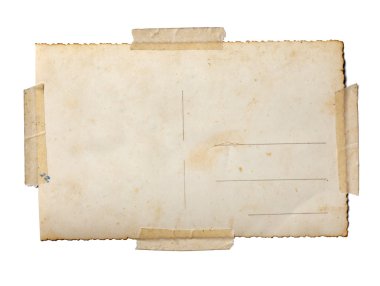 Antigua postal de foto