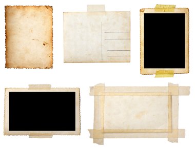 Antigua postal de foto