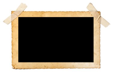 Antigua postal de foto