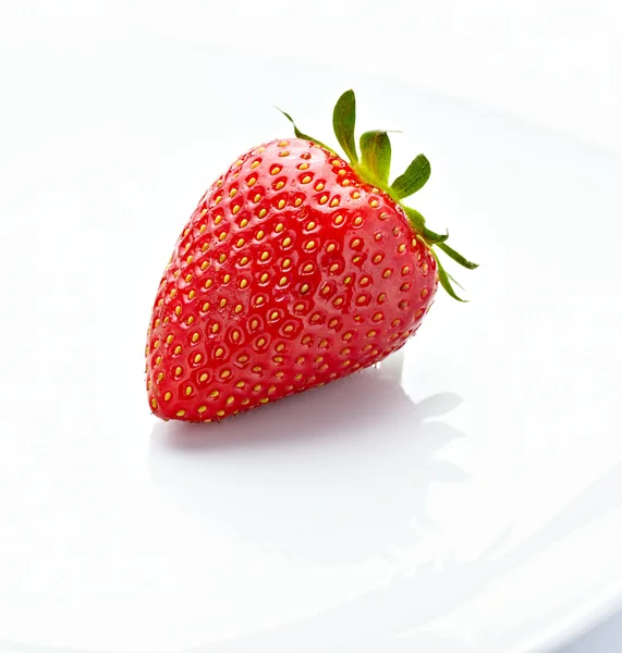 Fragola frutta cibo — Foto Stock