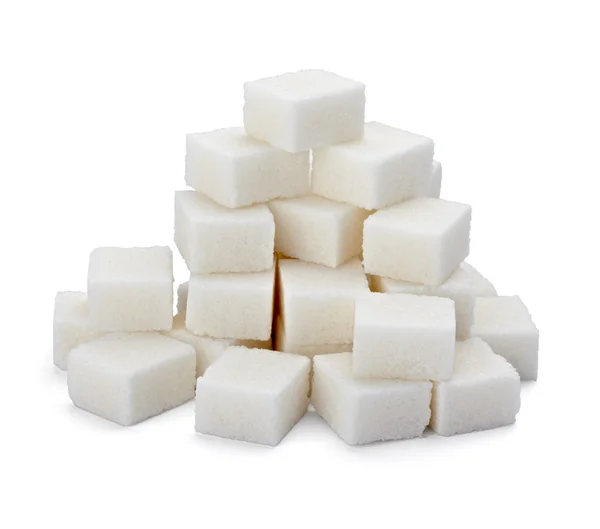 Sugar cubes sweet food — Stock Photo, Image