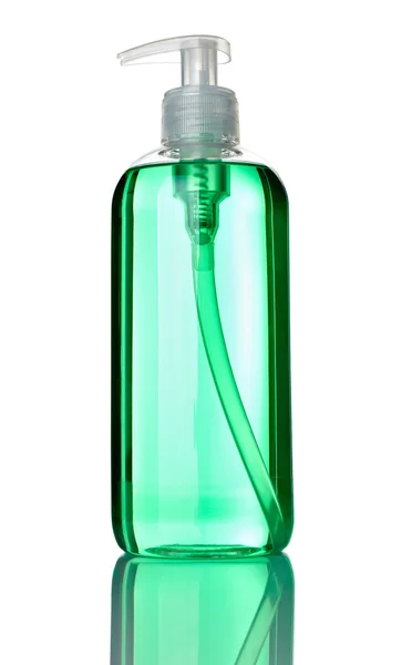 Мыльный шампунь бутылка красоты гигиены — стоковое фото
