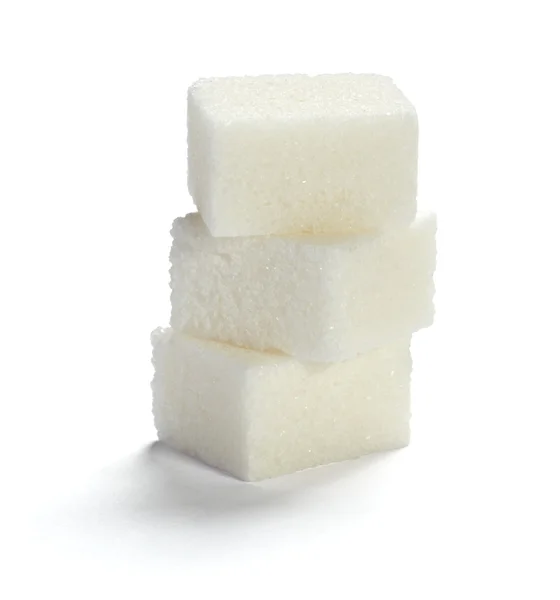 Suiker kubussen zoete voedsel — Stockfoto