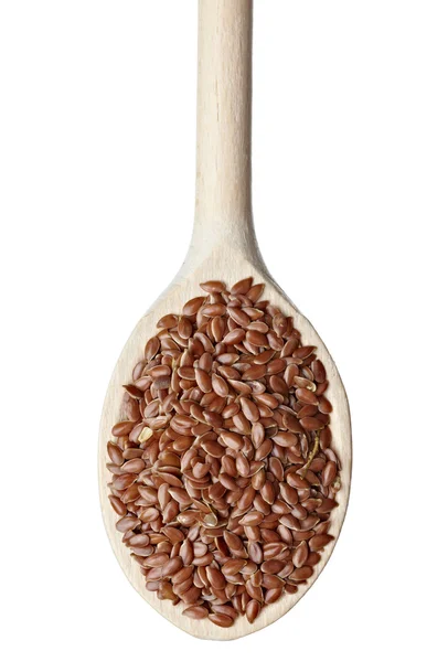 Flax seeds cereal diet food — Stock Photo, Image