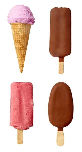 Icecream dessert söt mat — Stockfoto