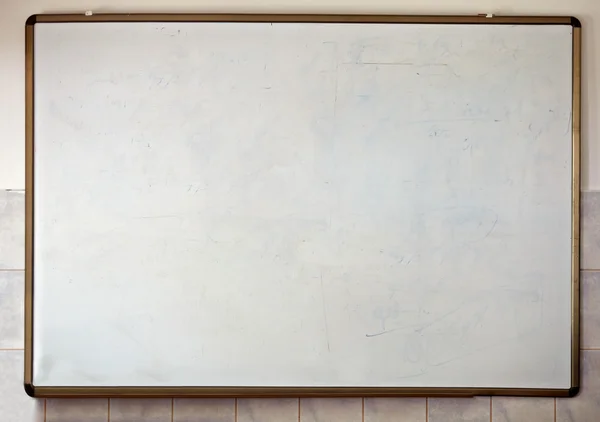 White chalkboard classroom school education — Stock Photo, Image