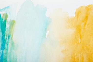 renk vuruş suluboya resim sanatı