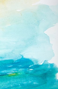 renk vuruş suluboya resim sanatı