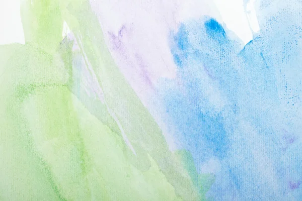 Color strokes watercolor painting art — Stock Photo, Image