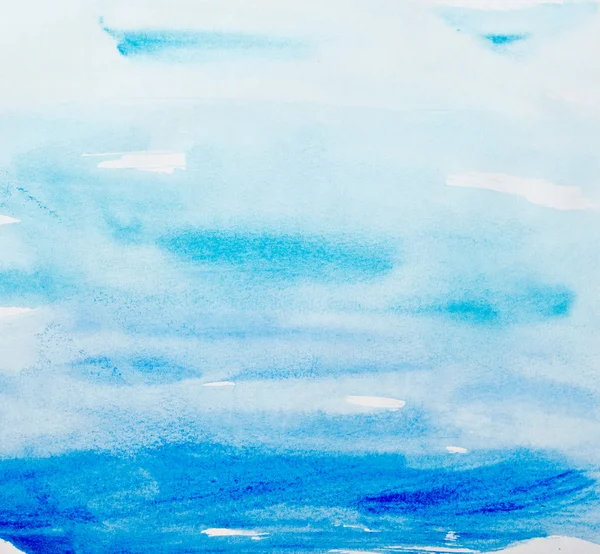 Warna coretan lukisan cat air seni — Stok Foto
