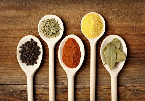 Seasoning spice food ingredients — Stock Photo, Image