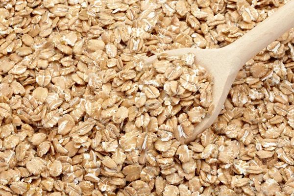 小麦フレーク穀物ダイエット食品 — ストック写真
