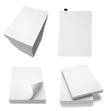 curl belgeler office iş ile kağıt yığını