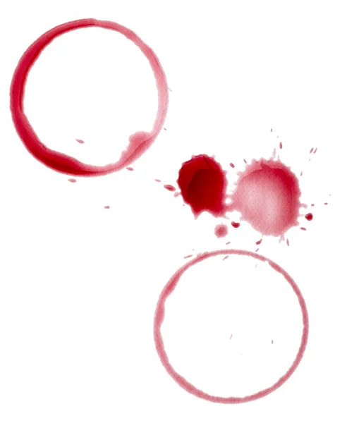 Alcohol drink wine stain liquid — Stock Photo, Image