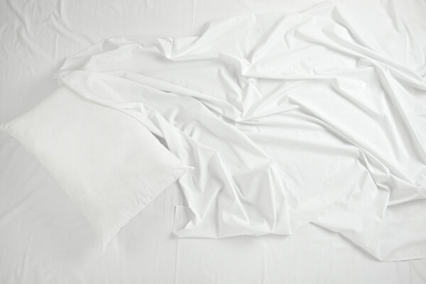 bedding sheets and pillow sleep bed